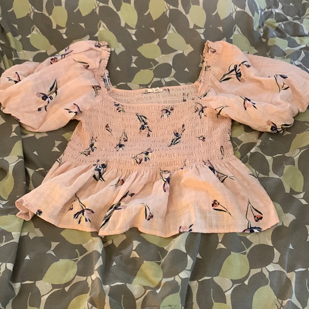 Pink blouse